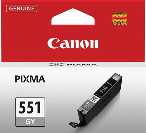 Cartouche d’encre Canon CLI-551 gris 1 Stuk
