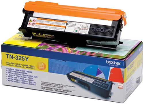 Toner Brother TN-325Y geel 1 Stuk