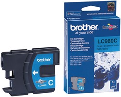 Cartouche d’encre Brother LC-980C bleu 1 Stuk