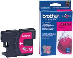 Cartouche d’encre Brother LC-980M rouge 1 Stuk
