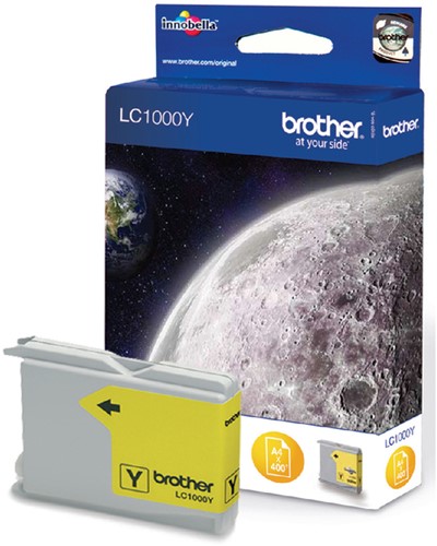 Inktcartridge Brother LC-1000Y geel 1 Stuk
