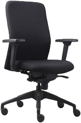 Chaise de bureau Euroseats Vigo noir 1 Stuk