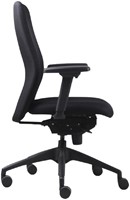 Chaise de bureau Euroseats Vigo noir 1 Stuk-2