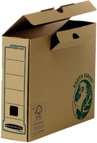 Opbergdoos Bankers box earth 80mm A4 transfer 1 Stuk