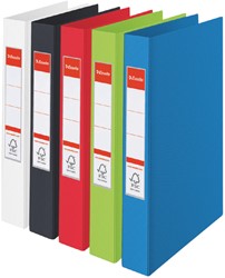 Classeur Esselte VIVIDA A4 2 anneaux méc-O 25mm PP assorti 1 Stuk