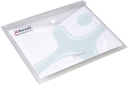 Chemise à pression Rexel Ice A5 transparent 5 pièces 5 Stuk