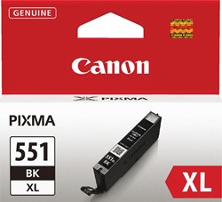 Cartouche d’encre Canon CLI-551XL noir 1 Stuk
