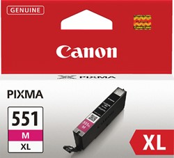 Cartouche d’encre Canon CLI-551XL rouge 1 Stuk