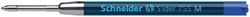 Recharge stylo bille Schneider Slider Jumbo 755 Medium bleu 1 Stuk