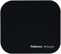 Tapis souris Fellowes Microban antibactérien noir 1 Stuk