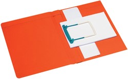 Chemise Clipex Secolor Plus A4 carton 100% recyclé 250g rouge 1 Stuk