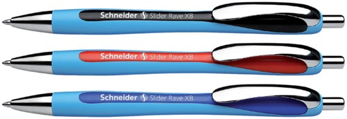 Stylo bille Schneider Slider Rave Extra Large rouge 1 Stuk-2