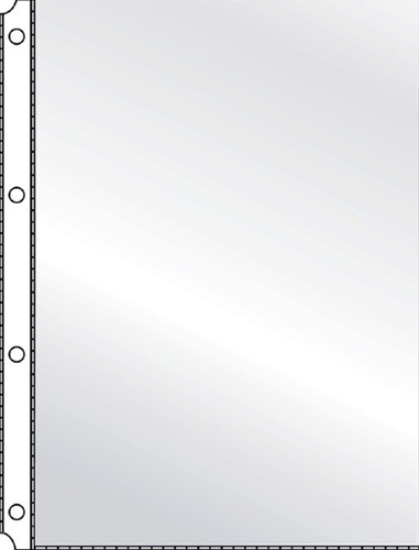 Pochette Quantore A4 4 perforations PP 0.08mm lisse 100 pièces 100 Stuk-2