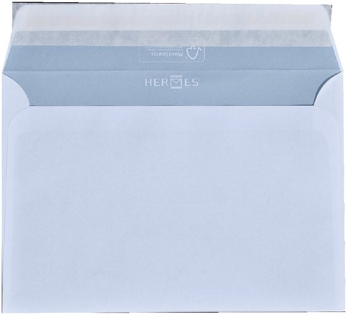 Envelop Hermes bank C6 114x162 zk 50st wit 50 Stuk-2