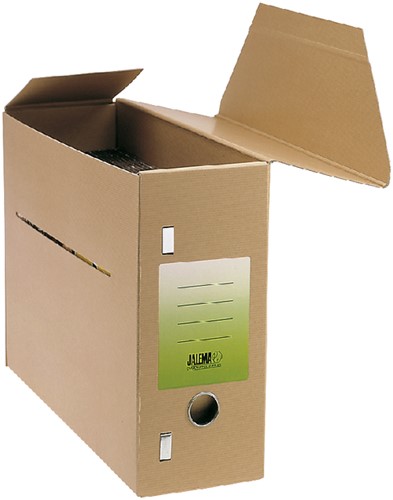Boîte archives JalemaClipex Folio 370x265x115mm brun 1 Stuk-2