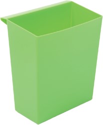 Bac pour corbeille carrée et conique vert 1 Stuk