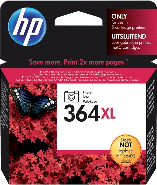 INKCARTRIDGE HP 364XL CB322EE HC ZWART 1 Stuk bij Bonnet Office Supplies