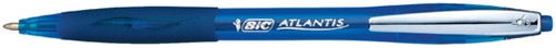 Stylo bille BIC Atlantis Soft Clip Métal Medium bleu 1 Stuk