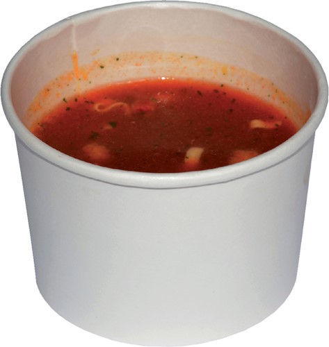 Bol à soupe 240ml carton blanc 1000 pièces 1000 Stuk