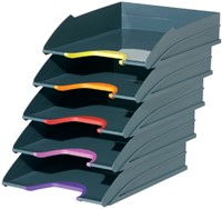 Corbeille à courrier Durable Varicolor 5 pièces 5 Stuk