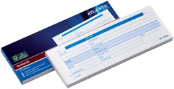 Carnet de quittances Djois Atlanta 74x210mm 100 feuilles 1 Stuk