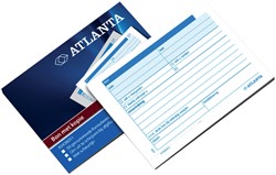 Carnet de reçus Djois Atlanta A6 autocopiant blanc 1 Stuk