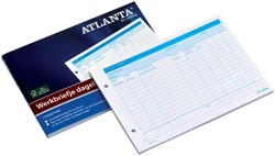 Fiche Suivi de travail quotidien Djois Atlanta A5 50 feuilles 1 Stuk