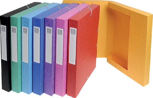 Boîte de classement à élastique Exacompta 25mm 600g assorti 1 Stuk