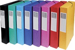 Boîte de classement à élastique Exacompta A4 60mm 600g assorti 1 Stuk