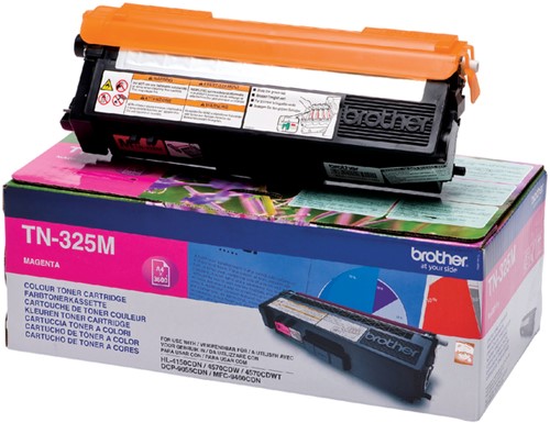 Toner Brother TN-325M rood 1 Stuk