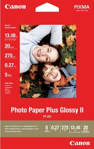 Fotopapier Canon PP-201 13cmx18cm 260gr glans 20 Vel