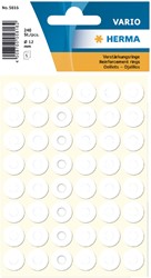 Oeillets de renforcement HERMA 5816 12mm 240 pièces 5 Vel