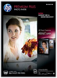 Inkjetpapier HP CR673A A4 300gr semi glans 20 Vel