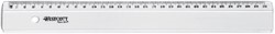 Règle Westcott Basic plastique transparent 30cm 1 Stuk
