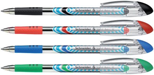 Stylo bille Schneider Slider Medium noir 1 Stuk-2