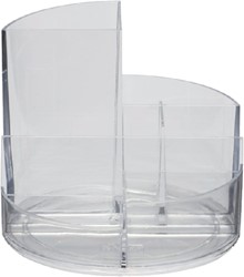 Organiseur MAULrundbox 7 compartiments Ø140x125mm transparent 1 Stuk