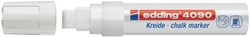 Marqueur Vitre edding 4090 biseau 4-15mm blanc 1 Stuk
