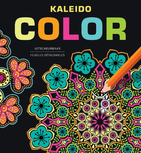 Album De Coloriage Deltas Adultes Couleur Kaleidoscope 1 Stuk Bij Bonnet Office Supplies