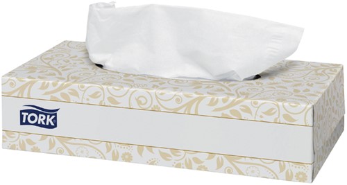 Mouchoirs Tork Premium 140280 2 épaisseurs blanc 100 feuilles 100 Vel