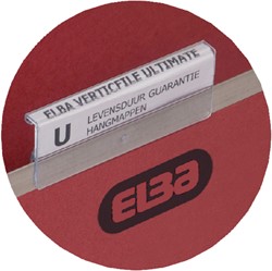 Cavaliers Elba pour dossier suspendu Verticfile 65mm transparent 25 pièces 25 Stuk