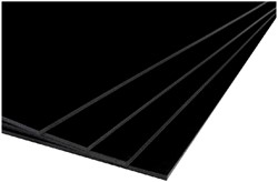 Panneau mousse 50x70cm double face 5mm noir 1 Stuk