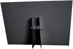 Panneau en mousse avec support A3 178x190mm noir 1 Stuk