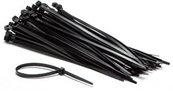 Kabelbinders IEZZY nylon 4.8x200mm D 49.5mm zwart 100 Stuk