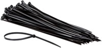 Serre-câbles IEZZY nylon 4,8x300mm Ø81mm noir 100 pièces 100 Stuk