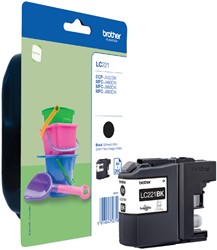 Cartouche d'encre Brother LC-221BK noir 1 Stuk