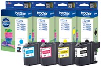 Inktcartridge Brother LC-221Y geel 1 Stuk-2