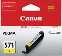 Cartouche d’encre Canon CLI-571 jaune 1 Stuk-2