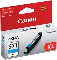 Cartouche d’encre Canon CLI-571XL bleu 1 Stuk