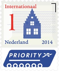 Timbre poste international Valeur 1 Icônes néerlandais autocollant 50 pièces 50 Stuk