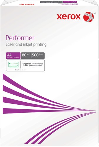 Kopieerpapier Xerox Performer A4 80gr wit 500 Vel